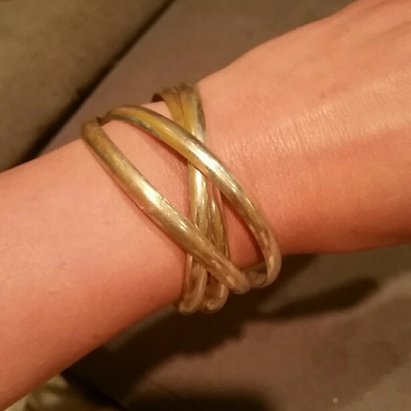 4 intertwined braclets - Picture 2 of 3