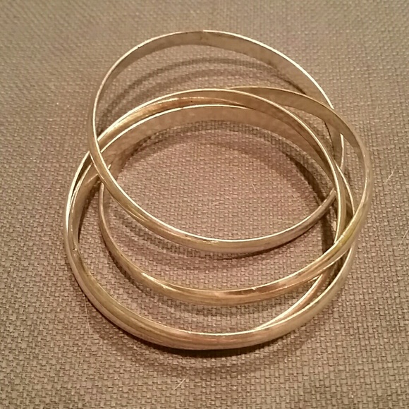4 intertwined braclets - Picture 3 of 3