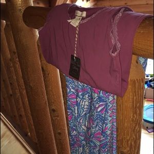 Matilda Jane NWT XL Tank & Lily Pulitzer XXL pants