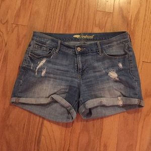 Jean shorts