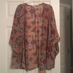 Forever 21 Printed Kimono
