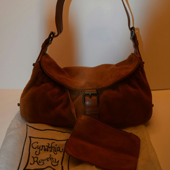 Orange Suede Cynthia Rowley Bag