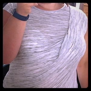 Dressy Shirt With drape in front on right side