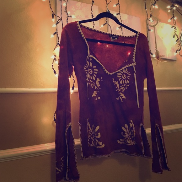 Bebe hippie top