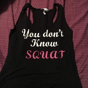 Squat Workout Tank