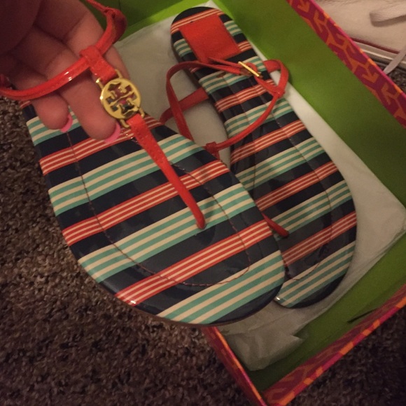 Tory burch sandals!