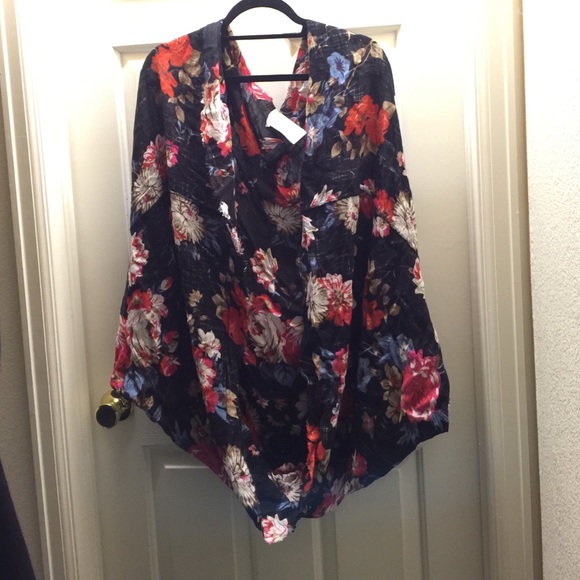 Free People kimono scarf