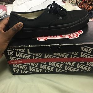 Brand new black vans