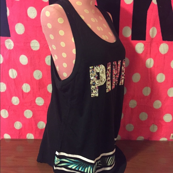 VS PINK BLING TANK NEW - Picture 2 of 4