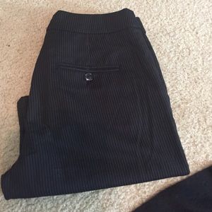 H&M Black/White pinstripe trousers