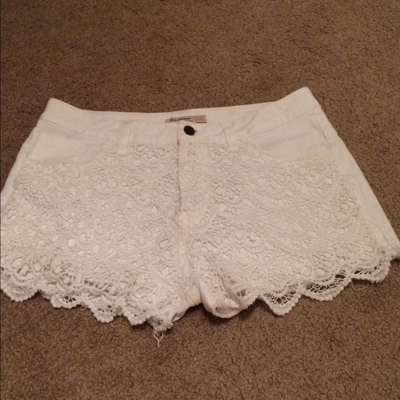 White shorts