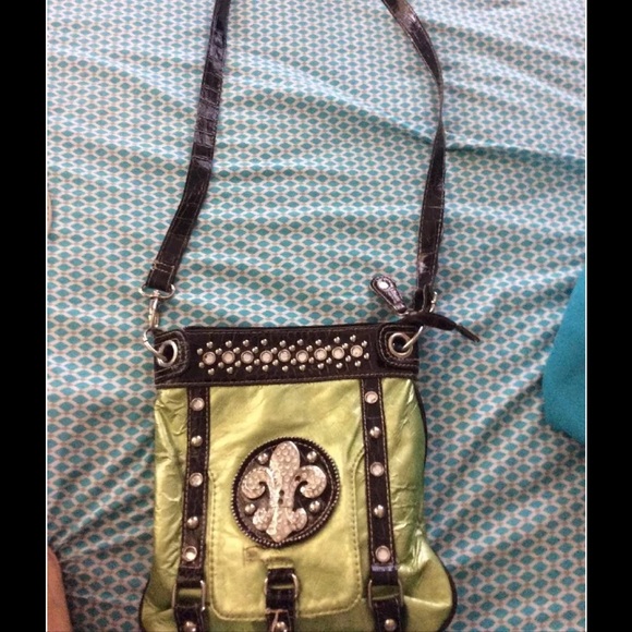 Fleur De Lis Purse - Picture 3 of 3