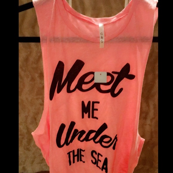 Meet Me Under The Sea Tank Top