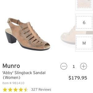 MUNRO – "ABBY" SLINGBACK SANDAL