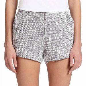 NWT Joie structured tweed shorts