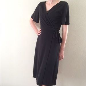 Modern Retro Wrap Dress