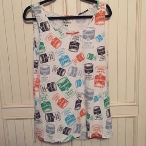 Printed tank top