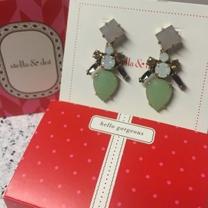 Stella & Dot Flora Chandelier earrings