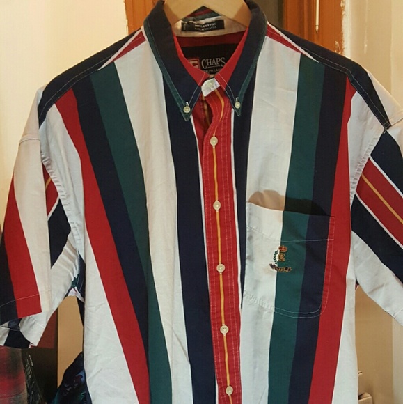 Chaps Ralph Lauren Short Sleeved Collared Shirt