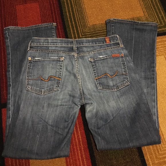 7 for all Mankind Denim - 7 for all mankind slight bootcut jeans