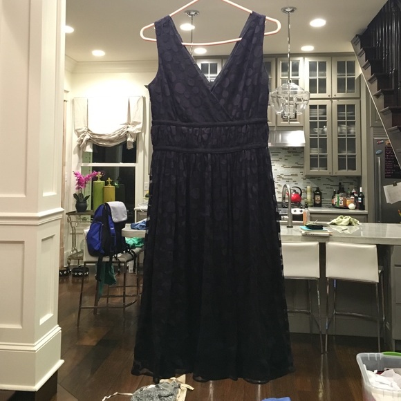 Black polka dot Calvin Klein Dress
