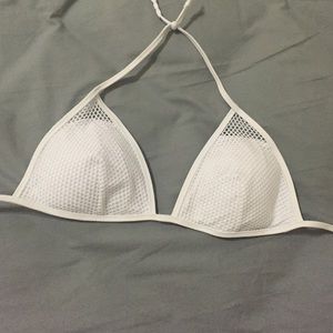 Victoria's Secret white bikini top