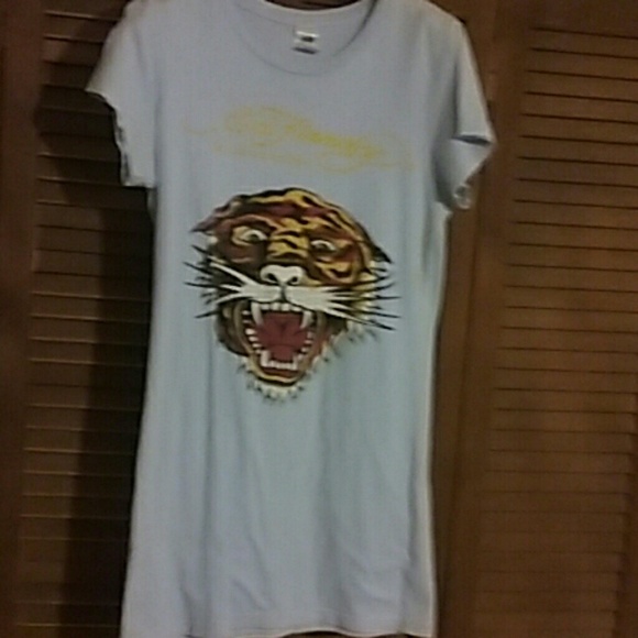 Ed Hardy Womens Long Shirt - Picture 3 of 4