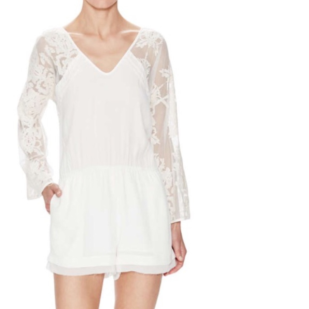 The Letter romper - NWOT