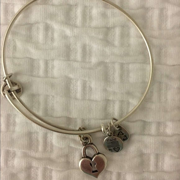 Alex & Ani Heart Locket Bracelet