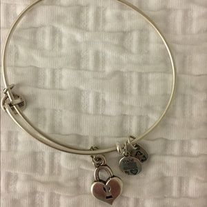 Alex & Ani Heart Locket Bracelet