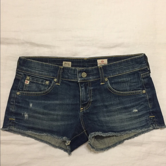 AG denim cutoff shorts