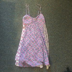 American eagle panel baby doll dress.