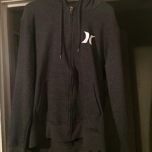 Nike full zip hoodie, one Hurley full zip hoodie