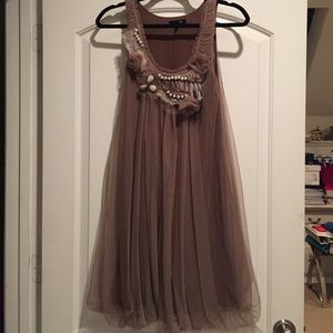 Adorable shabby chic dress with embellishments