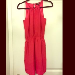 Hot Pink peep hole dress