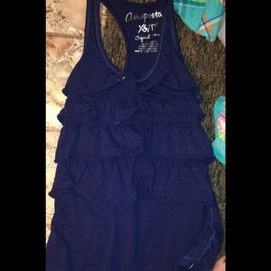 Aeropostale ruffle tank