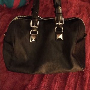 Michael Kors black monogram bag.READ description!!