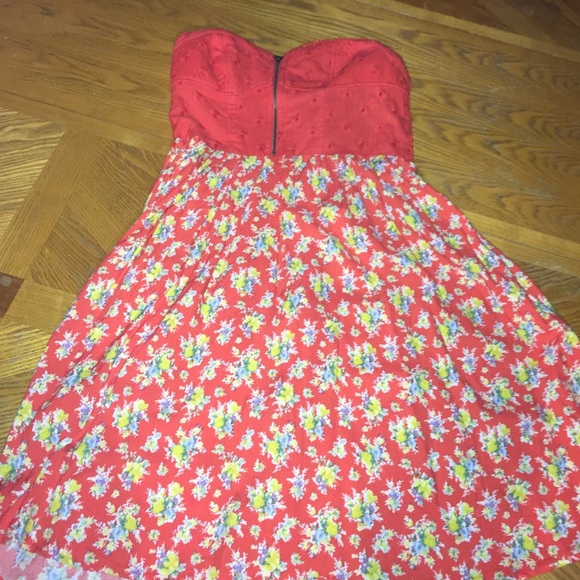 Fire Los Angeles zip dress