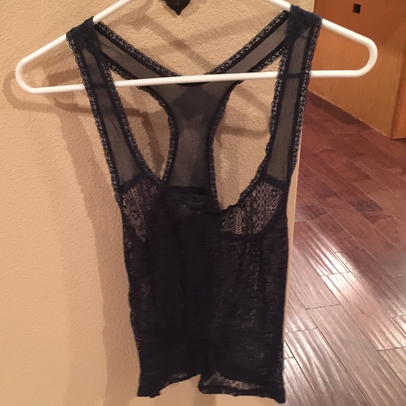 Blue Hollister tank top