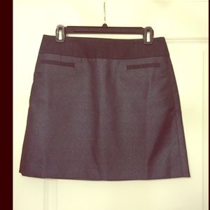 Navy blue skirt