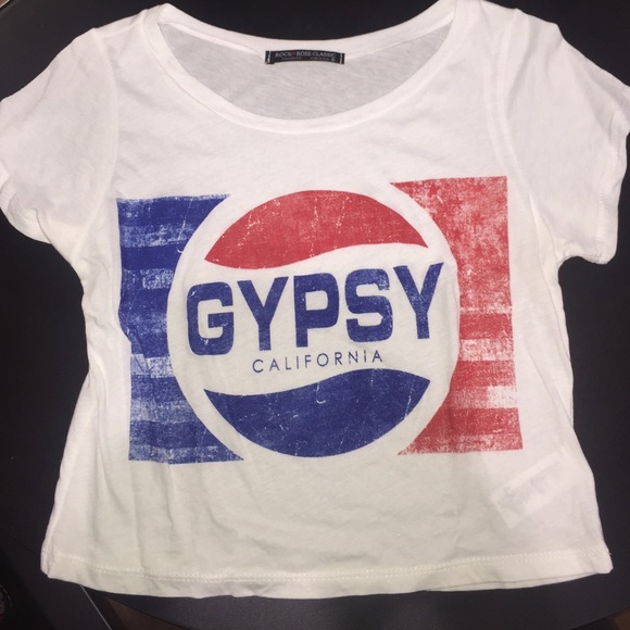 Tops - Gypsy Crop tee