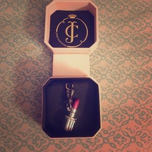 Juicy couture lipstick charm