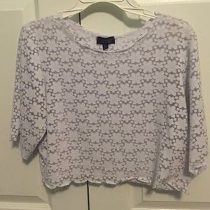 Top Shop Crop shirt!