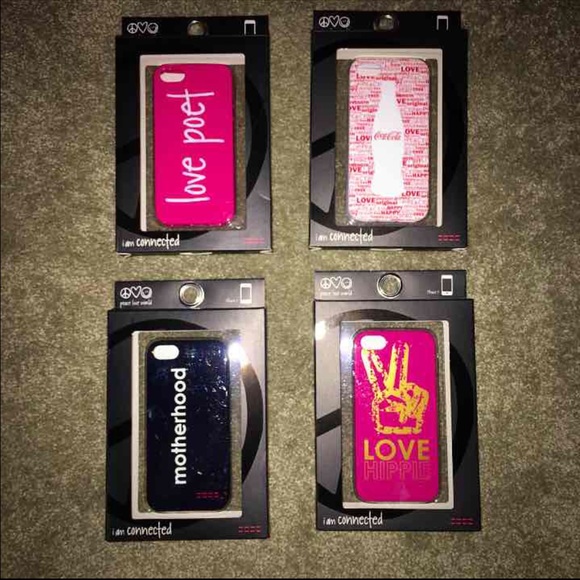 BNWT Peace Love World iPhone 5/5s cases