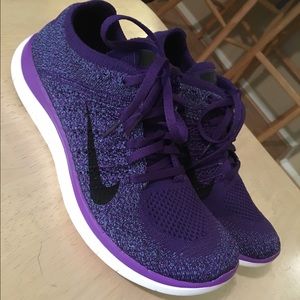 Purple Nike Flyknit 4.0