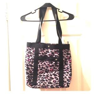 Medium size leopard "Joe Boxer" bag