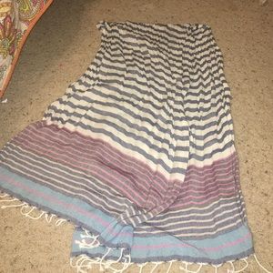Striped scarf