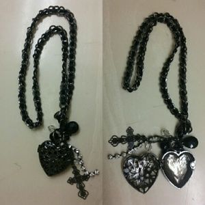 guess locket necklace