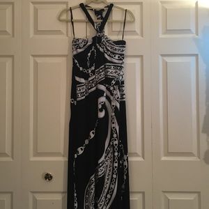 Halter/Strapless Maxi Dress
