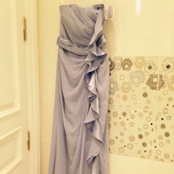 David's bridal lavender dress